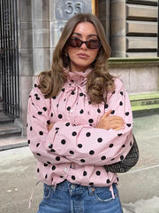 Pink Polka Dot Jacket