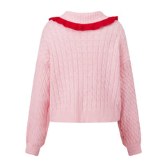 Christmas Santa Claus Cardigan with Pockets