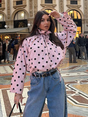 Pink Polka Dot Jacket