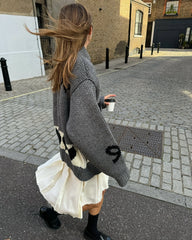 Printed Graphic Cardigan