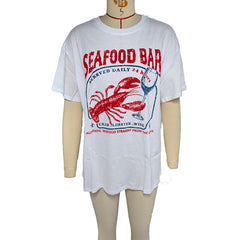 Seafood Bar Lobster Graphic Top