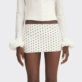 Low Rise Pencil Mini Skirt