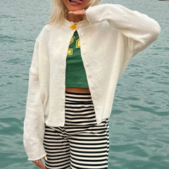 Button Knitted Cardigan