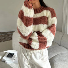 Striped Crewneck Sweater