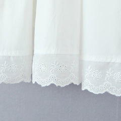 White Corset Bodice Mini Dress