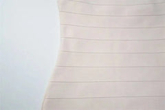 Spaghetti Strap Square Neck Bandage Mini Dress