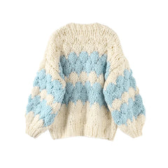 Stripe Pattern Cardigan