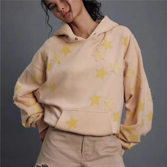 Star Applique Hoodie