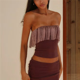 Fringe Tube Top
