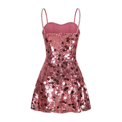 Sequin Cami Mini Dress