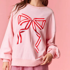 Bow Prints Sweatshirt