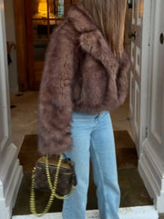Faux Fur Coat