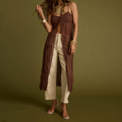 Long Slit Cami Top