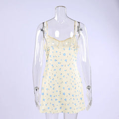 Floral Print Cami Pajama Mini Dress