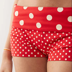 Polka Dot Micro Shorts