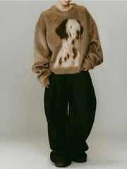 Puppy Knit Sweater