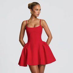 A-line Cami Mini Dress