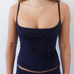 Front Tie Camisole Top