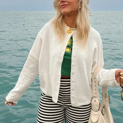 Button Knitted Cardigan