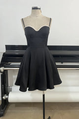 Satin Strap Tulle Dress