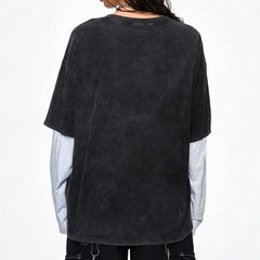 Grunge Gothic Long Sleeve Tee