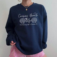 Beach The Summer I Turned Pretty Crewneck Sweatshirt