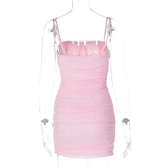 Mesh Bodycon Mini Dress