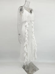 Ruffled Cami Maxi Dress