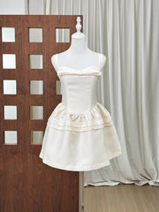 Satin Bodice Mini Dress