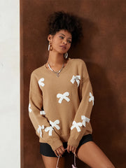 3D Bow Teddy Sweatshirt
