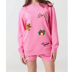 Christmas Pink Loungewear Set