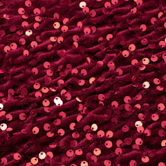 Scarf Collar Sequin Strapless Mini Dress