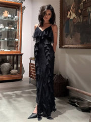 Ruffled Cami Maxi Dress