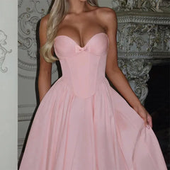 Bow Tie Corset Solid Top