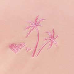 Embroidery Plam Trees Hoodie