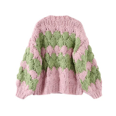 Stripe Pattern Cardigan