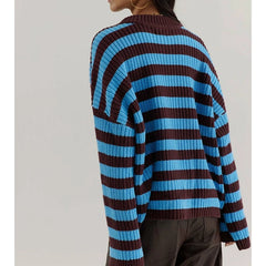 Stripe Knitted Sweater