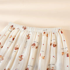 Printed Cotton Pajama Set