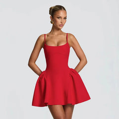 A-line Cami Mini Dress