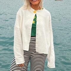 Button Knitted Cardigan