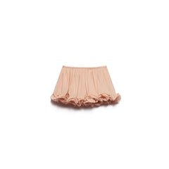 Pink Halter Ruffles Top And Mini Skirt Set