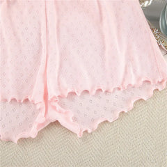 Pink Cami Top And Shorts Pj Set