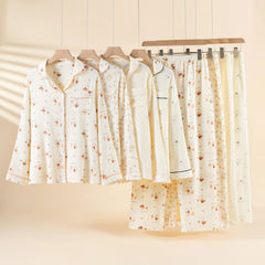 Printed Cotton Pajama Set
