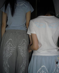 Angel Wings Graphic Sweatpants