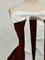 Bowknot Sleeveless Flare Bloomers Mini Dress