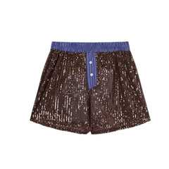 Sequin Boxer Shorts