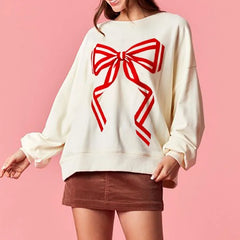 Bow Prints Sweatshirt