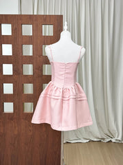 Satin Bodice Mini Dress
