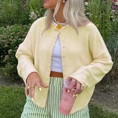 Button Knitted Cardigan