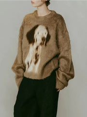 Puppy Knit Sweater
